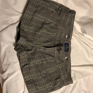 Plaid American Eagle shorts